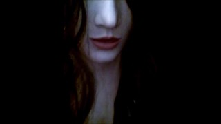 Shy girl, small tits A9 female mask