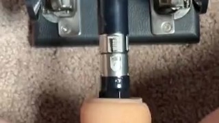 Playing With My New Fuck Machine POV 