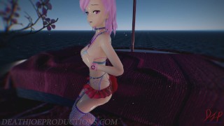 MMD R18? Pink Misaka - Sweet Devil 1087