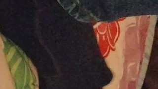 Blue toesocks teaser