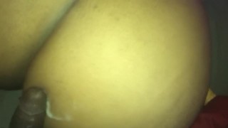 Throwin this fat ass back til He nut all over it