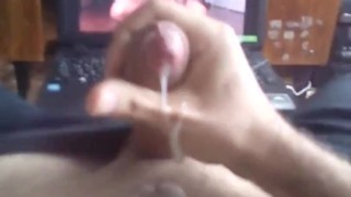 Ohh! cumshot himself!