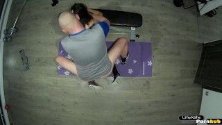 FLEXIBLE FITNESS stepmom FUCKS stepson - THERAPY.