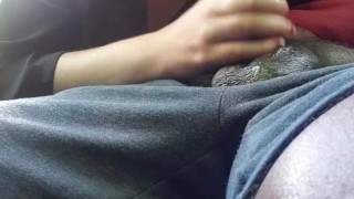 Teen sucks Dick sloppy in car and swallow part 2