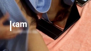 Vaginal Self Exam Close Up with Squirting and Pee - SmilesofSally