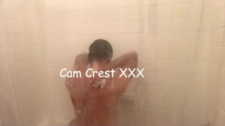Shower time for Cam