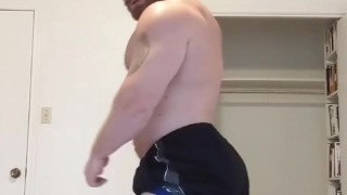Beefy Bodybuilder Posing & Strip Tease. Onlyfans-BeefBeast