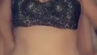 Watch this thick white girl striptease you!!