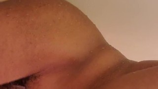 Trying out his NEW TOY