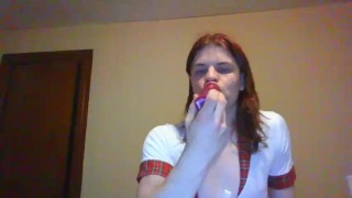 Sissy Deepthroat Practice