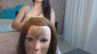 SFW [ASMR] Escovando os Cabelos | Brushing Hair | mexendo no cabelo |