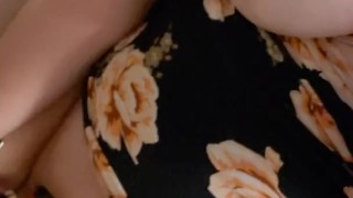 PAWG uses vibrator until she cums