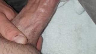 Pocket pussy fuck and cum big cock