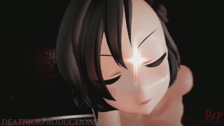 MMD R18 Sexy Red Mitsu - Pole Dance 1088