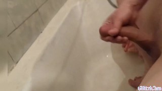 Masturbation big dick cum shot