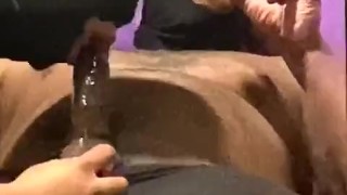 Batman gets his dick sucked sloppy deepthroat style