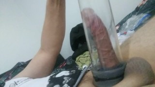 Pumping my Cock
