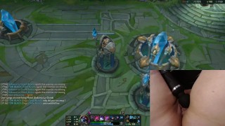 I have to turn up my vibrator when I die League of Legends #2 Luna