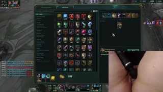 I have to turn up my vibrator when I die League of Legends #2 Luna