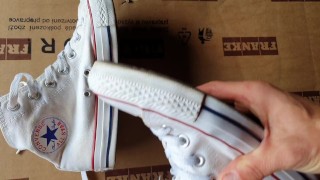 cum on converse