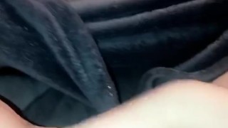 Teen girl gets off quickly 