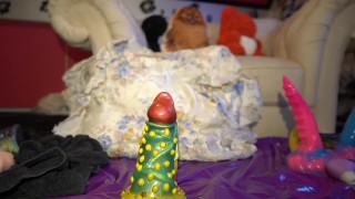 Fucking Cockzilla, NEW Dildo, NEW limits