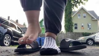 BBW FEET UPCLOSE