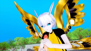 Sex with MOTHRA 3D HENTAI
