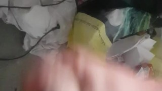 Sneaky wank
