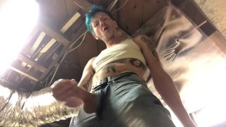 SMOKING AND LICKING MY OWN DICK/CUM