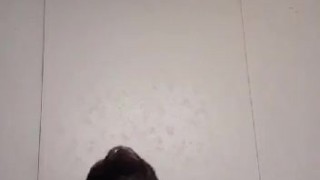 Bussin a Fat nut on camera 