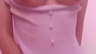 busty asian teen wanting to bounce on daddys cock