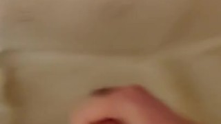 Cumming in friends shower
