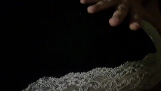 Casually playing with my big tits