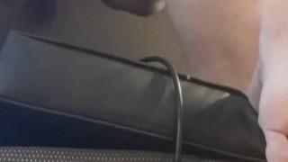 Trying to gape and fist my ass