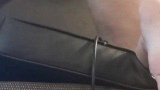 Trying to gape and fist my ass