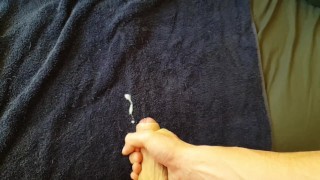YUMMY FAT WHITE COCK POV SHOOTS LOAD IN SLOW-MO! HD SOLO MALE MASTURBATION!