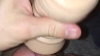 Sex toy cumshot