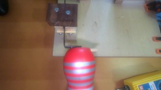 【高画質4Ｋ】電動ストロークオナホで超気持ちいいオナニー