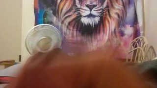  high school strokes his massive cock until he can't anymore