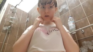 Wet shirt babe 
