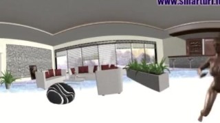VR 360 Stripper - Homemade Sex Toys