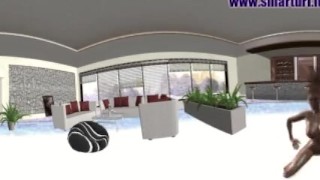 VR 360 Stripper - Homemade Sex Toys
