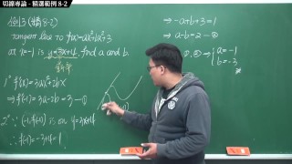 [黑人][無碼][自慰][射精][巨乳]【張旭微積分】微分篇主題八：切線專論 | 精選範例 8-2 | 2020 版