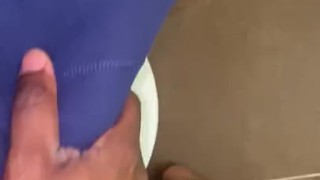 Solo in the bathroom 