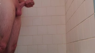Jerking off in the shower!!