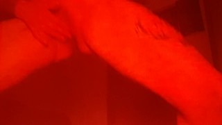 Squirting so hard, thinking about his cock