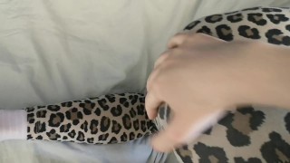 naughty lesbian sub gets her ass spanked hard | cutest whimpers and screams