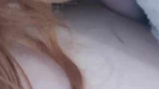 My bf sure loves to play with my little tight pussy