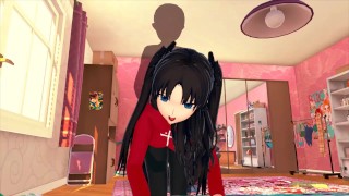 Fate/stay night Sex with Rin Tohsaka (3D HENTAI)